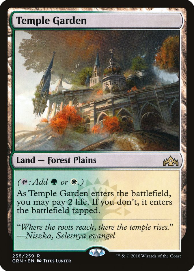 Temple Garden [Guilds of Ravnica] | Game Haven TX