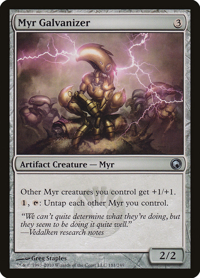 Myr Galvanizer [Scars of Mirrodin] | Game Haven TX