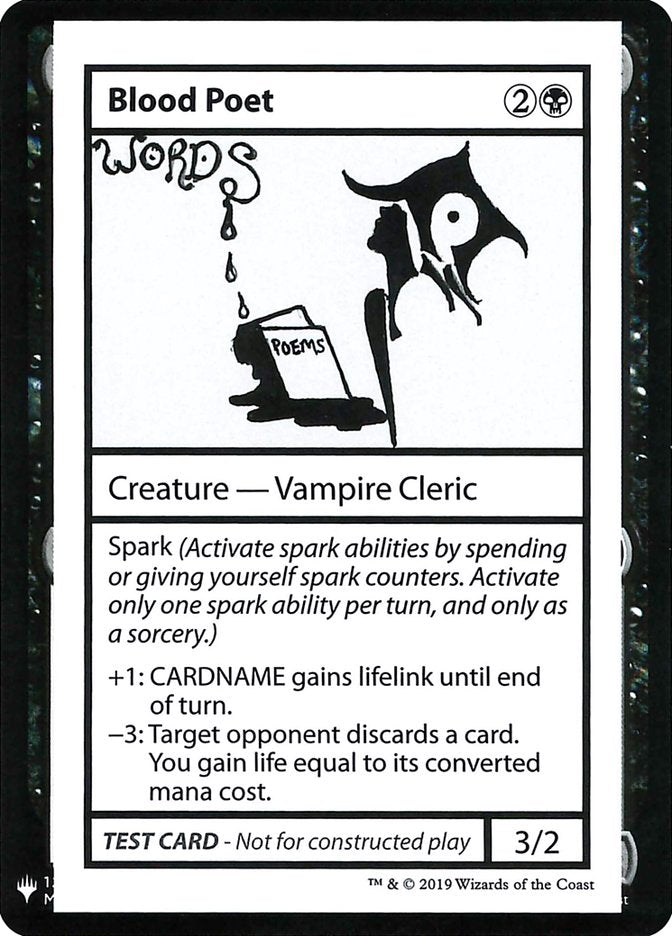 Blood Poet [Mystery Booster Playtest Cards] | Game Haven TX