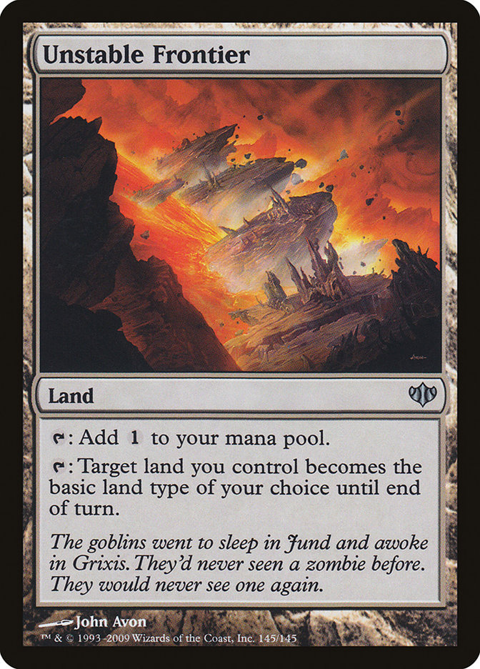 Unstable Frontier [Conflux] | Game Haven TX