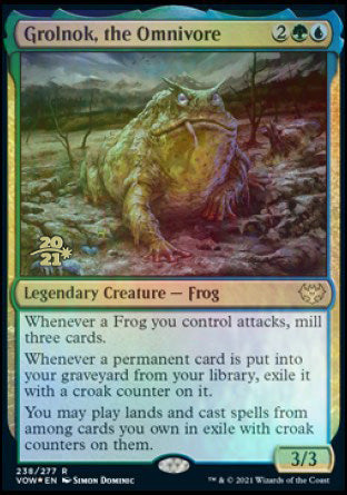 Grolnok, the Omnivore [Innistrad: Crimson Vow Prerelease Promos] | Game Haven TX
