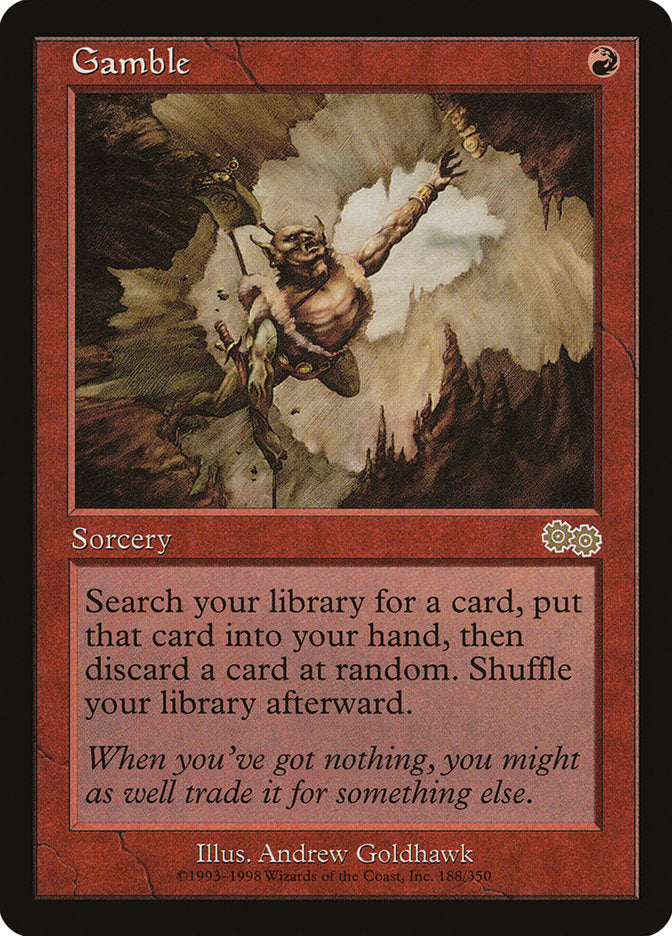 Gamble [Urza's Saga] | Game Haven TX