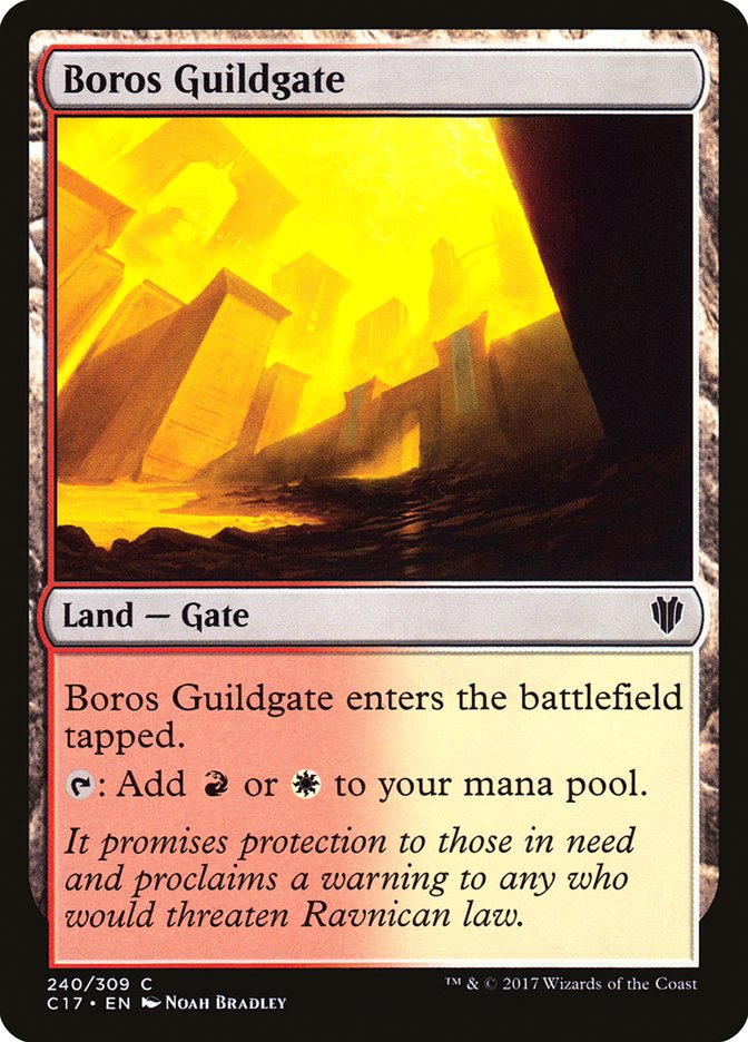 Boros Guildgate [Commander 2017] | Game Haven TX