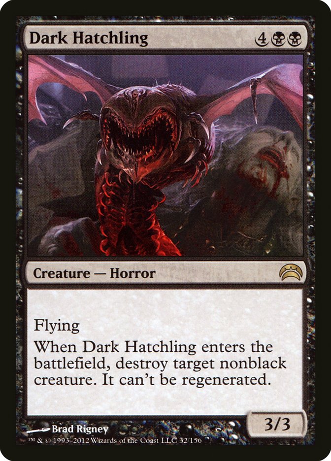 Dark Hatchling [Planechase 2012] | Game Haven TX