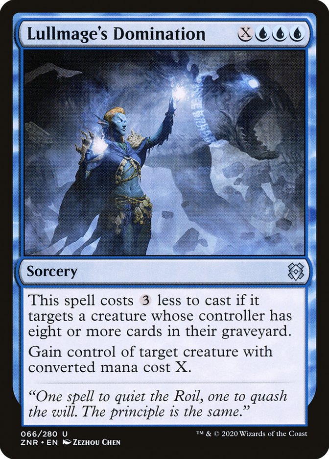 Lullmage's Domination [Zendikar Rising] | Game Haven TX