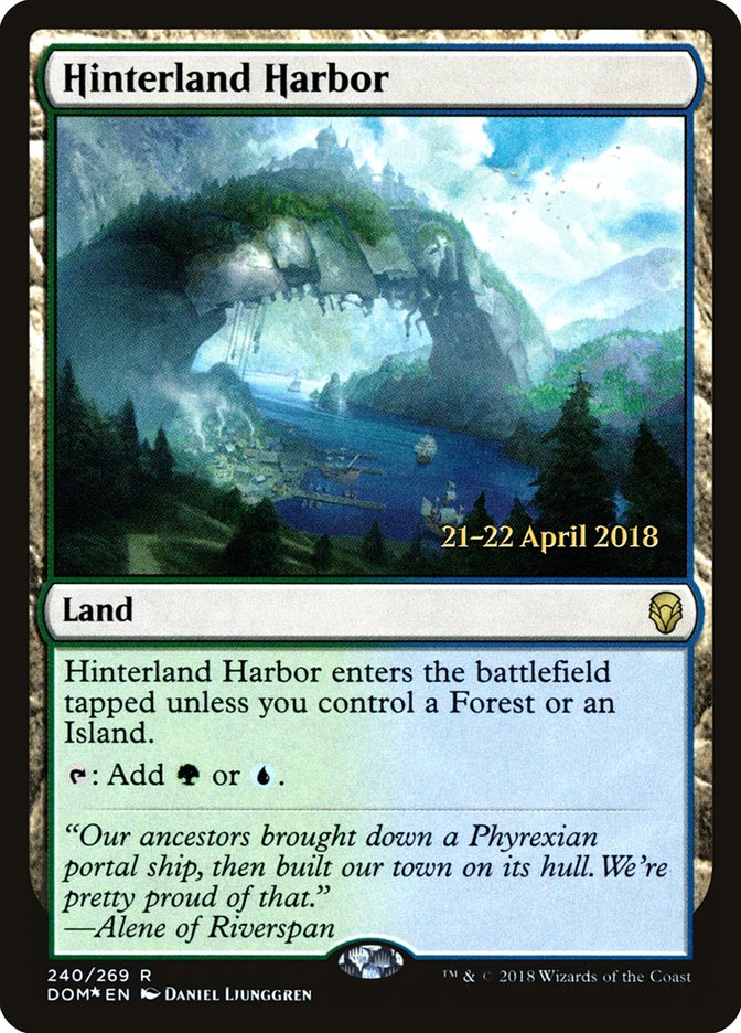 Hinterland Harbor [Dominaria Promos] | Game Haven TX