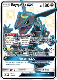 Rayquaza GX (177a/168) [Alternate Art Promos] | Game Haven TX