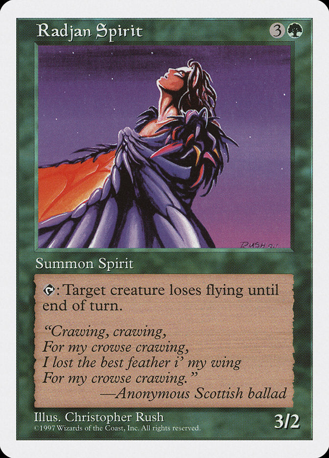 Radjan Spirit [Fifth Edition] | Game Haven TX