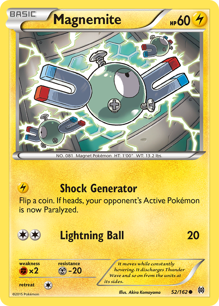 Magnemite (52/162) [XY: BREAKthrough] | Game Haven TX