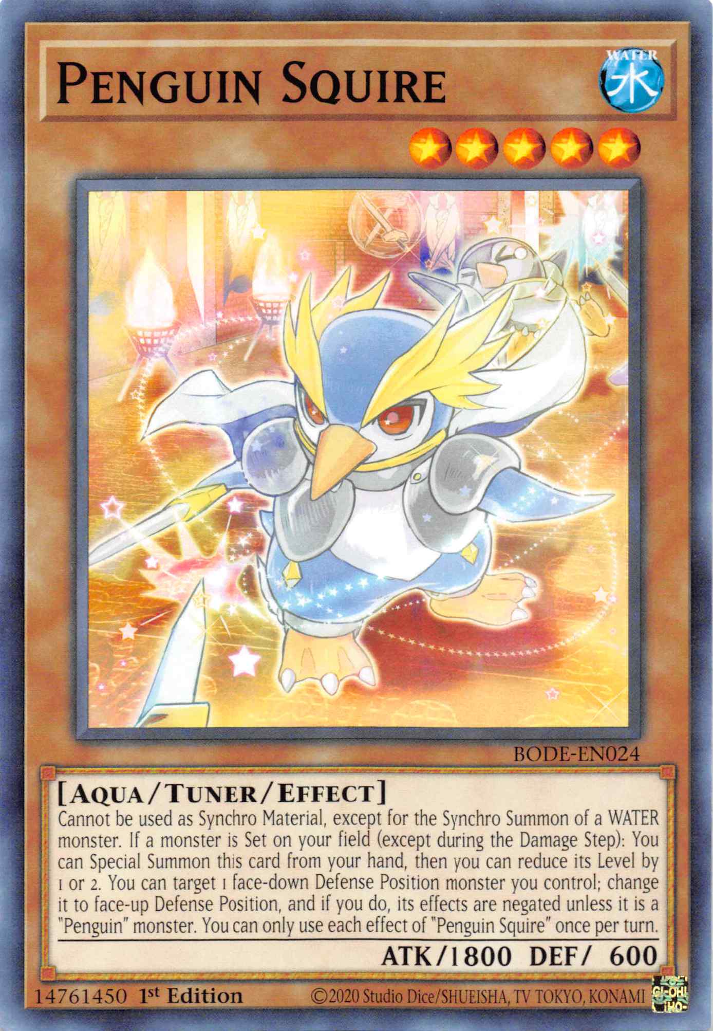 Penguin Squire [BODE-EN024] Common | Game Haven TX