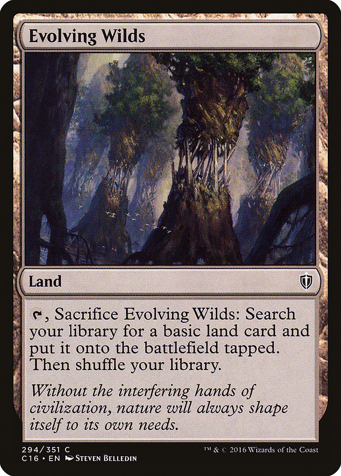 Evolving Wilds [Commander 2016] | Game Haven TX