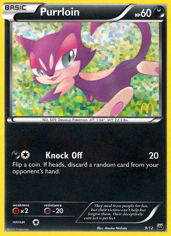 Purrloin (9/12) [McDonald's Promos: 2012 Collection] | Game Haven TX