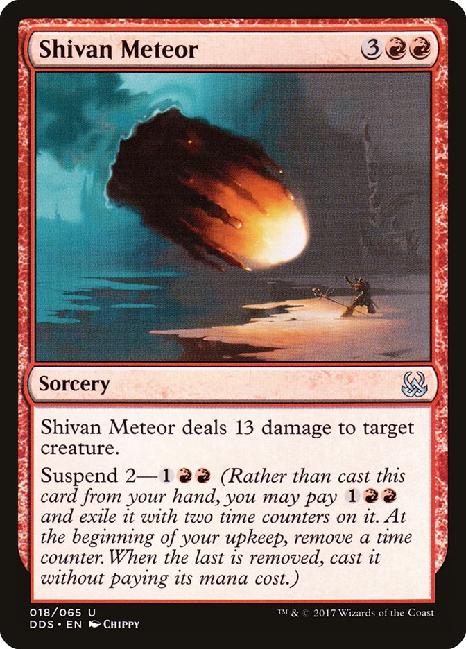 Shivan Meteor [Duel Decks: Mind vs. Might] | Game Haven TX