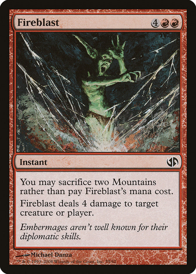 Fireblast [Duel Decks: Jace vs. Chandra] | Game Haven TX