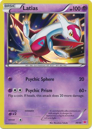 Latias (30/30) [XY: Trainer Kit 2 - Latias] | Game Haven TX