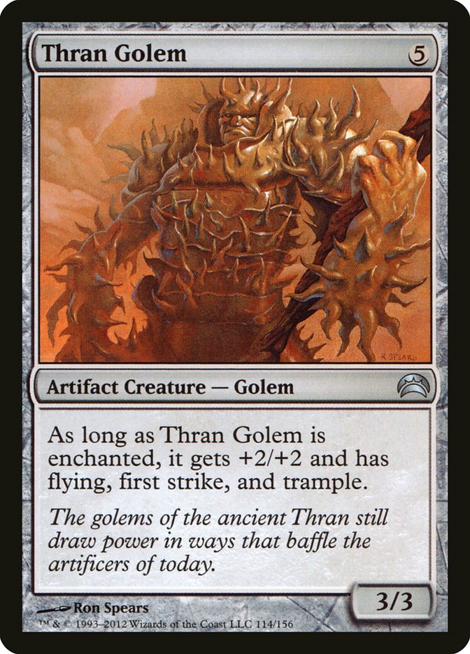 Thran Golem [Planechase 2012] | Game Haven TX