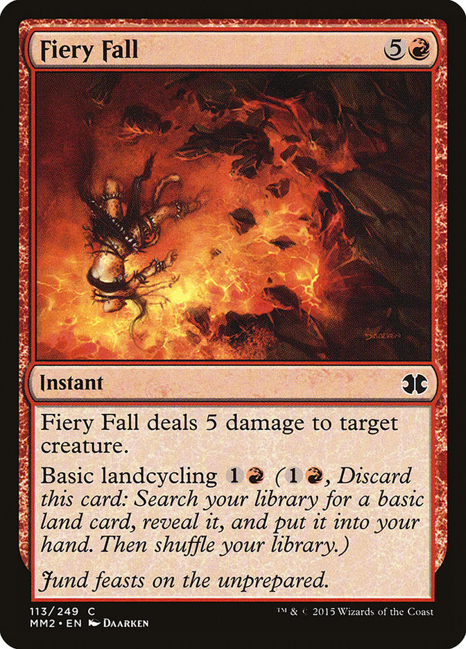 Fiery Fall [Modern Masters 2015] | Game Haven TX