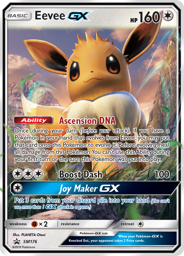 Eevee GX (SM176) [Sun & Moon: Black Star Promos] | Game Haven TX