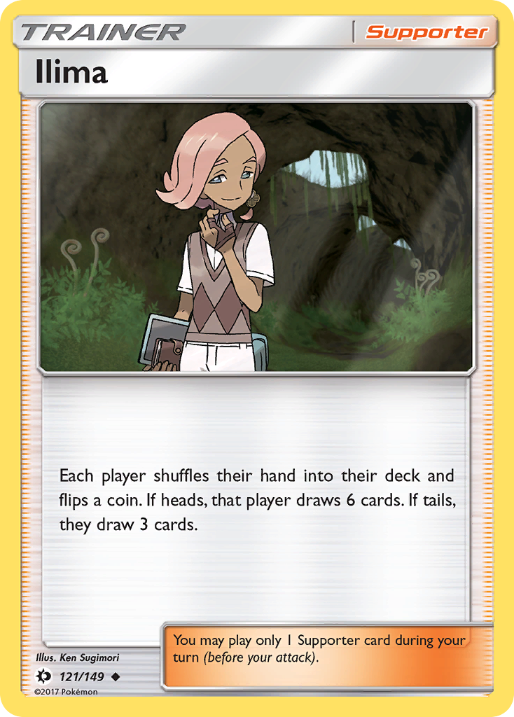Ilima (121/149) [Sun & Moon: Base Set] | Game Haven TX