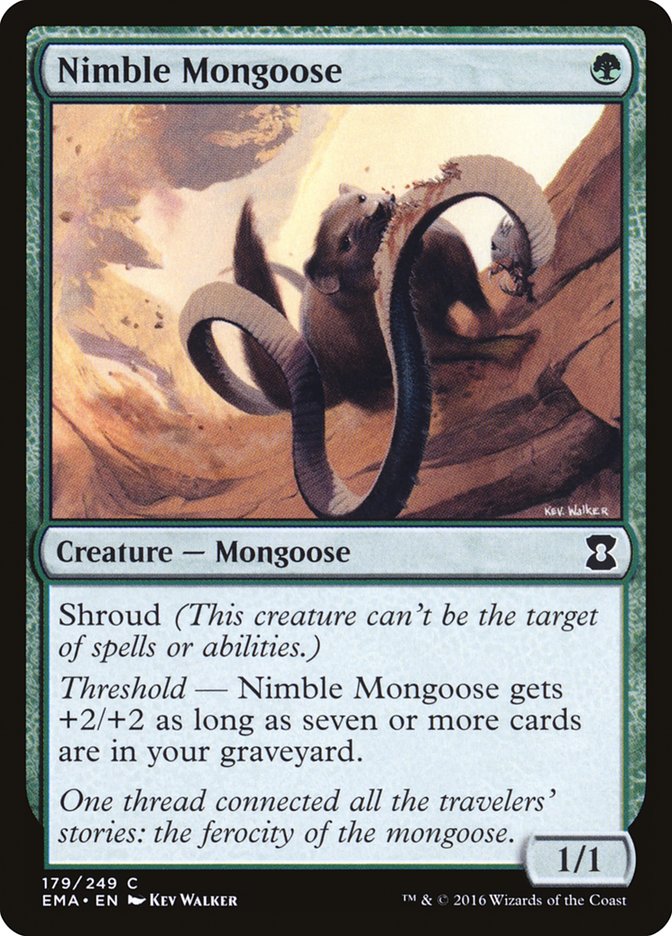 Nimble Mongoose [Eternal Masters] | Game Haven TX
