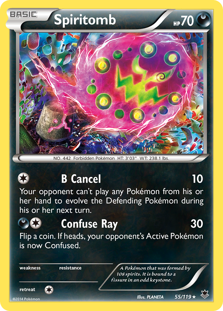 Spiritomb (55/119) [XY: Phantom Forces] | Game Haven TX