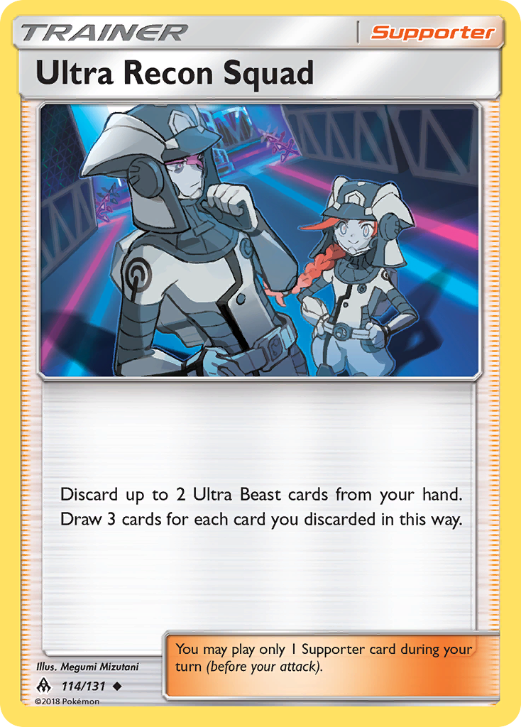 Ultra Recon Squad (114/131) [Sun & Moon: Forbidden Light] | Game Haven TX