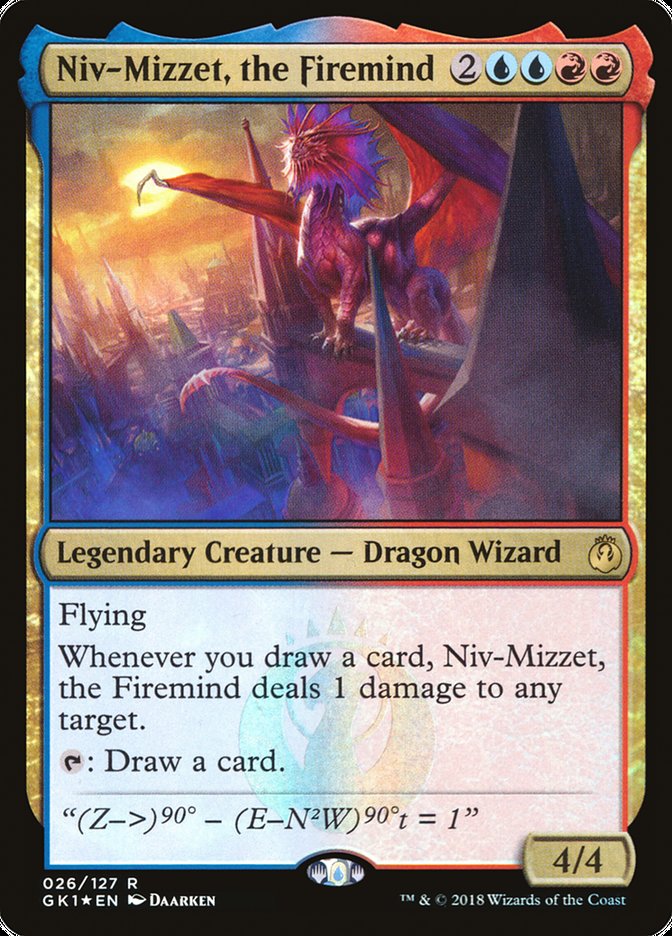 Niv-Mizzet, the Firemind [GRN Guild Kit] | Game Haven TX