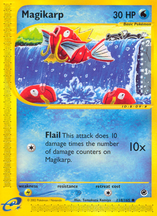 Magikarp (118/165) [Expedition: Base Set] | Game Haven TX