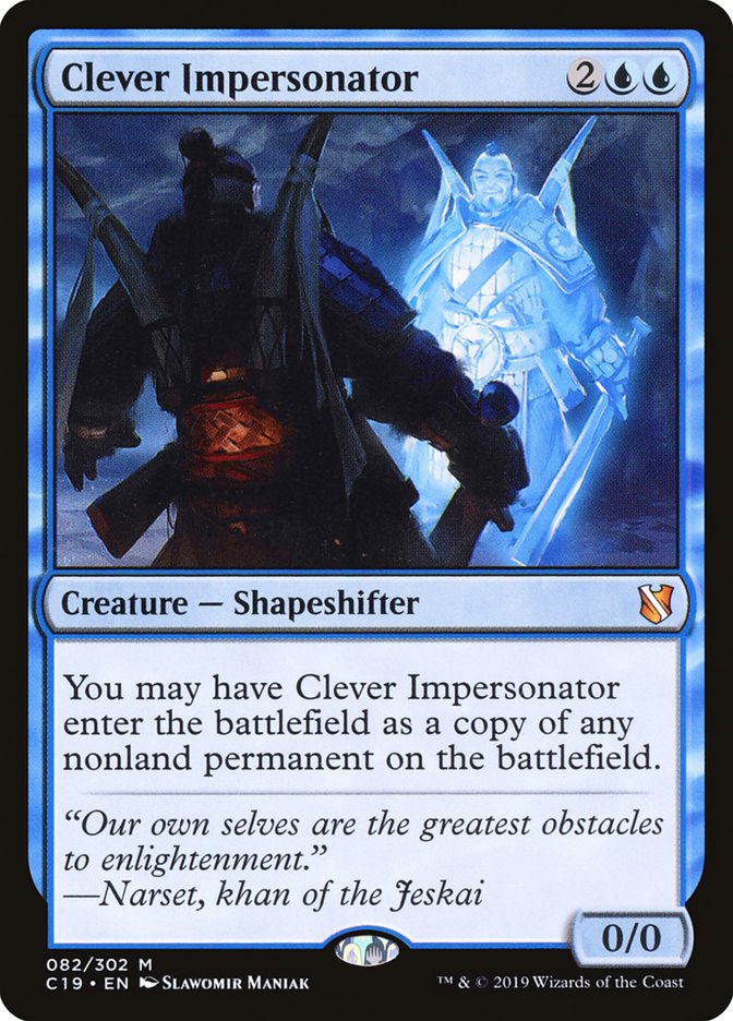 Clever Impersonator [Commander 2019] | Game Haven TX