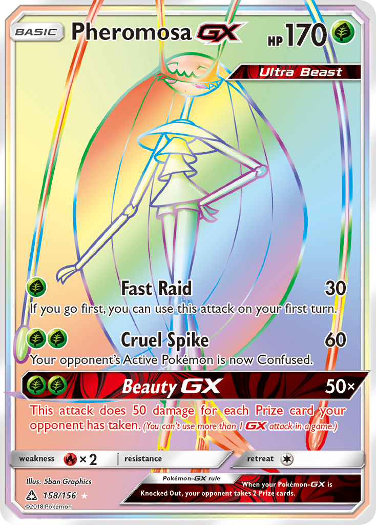 Pheromosa GX (158/156) [Sun & Moon: Ultra Prism] | Game Haven TX