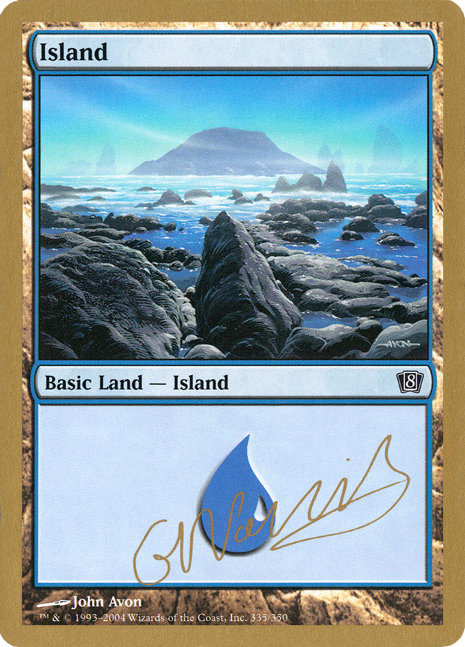 Island (gn335) (Gabriel Nassif) [World Championship Decks 2004] | Game Haven TX