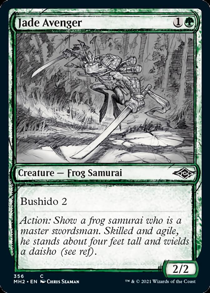 Jade Avenger (Sketch) [Modern Horizons 2] | Game Haven TX
