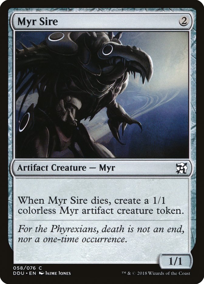 Myr Sire [Duel Decks: Elves vs. Inventors] | Game Haven TX
