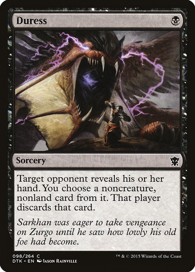 Duress [Dragons of Tarkir] | Game Haven TX