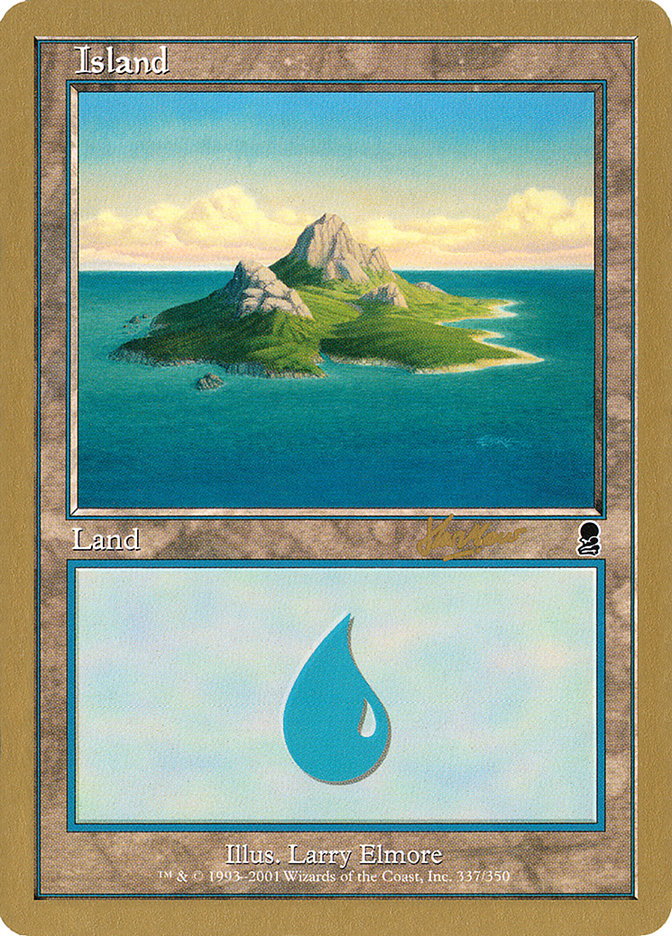 Island (shh337) (Sim Han How) [World Championship Decks 2002] | Game Haven TX