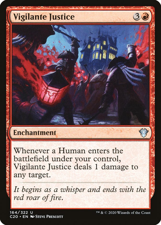 Vigilante Justice [Commander 2020] | Game Haven TX