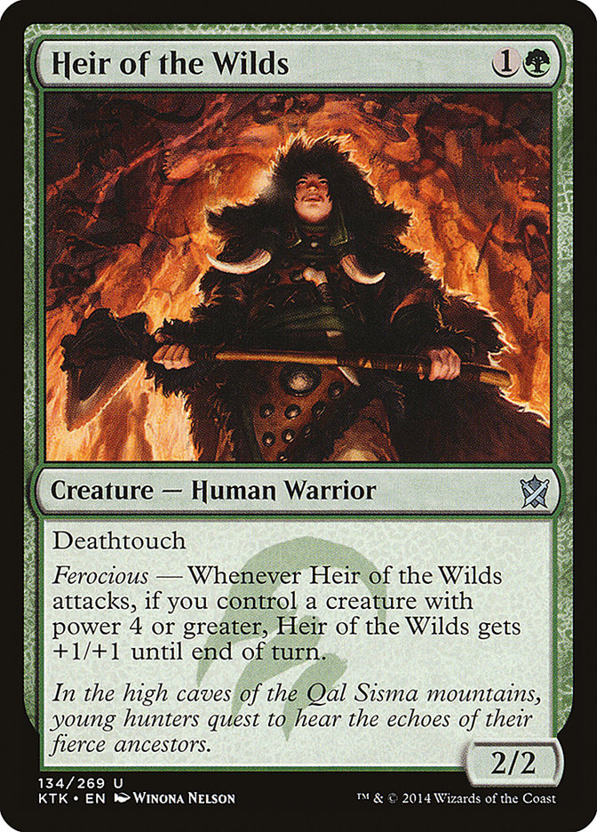 Heir of the Wilds [Khans of Tarkir] | Game Haven TX
