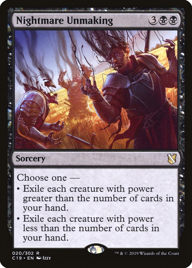 Nightmare Unmaking [Commander 2019] | Game Haven TX