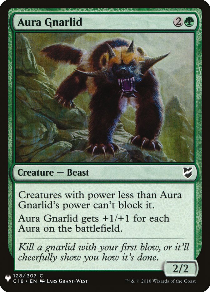 Aura Gnarlid [Mystery Booster] | Game Haven TX