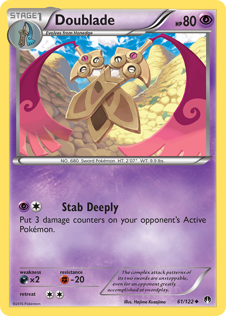 Doublade (61/122) [XY: BREAKpoint] | Game Haven TX