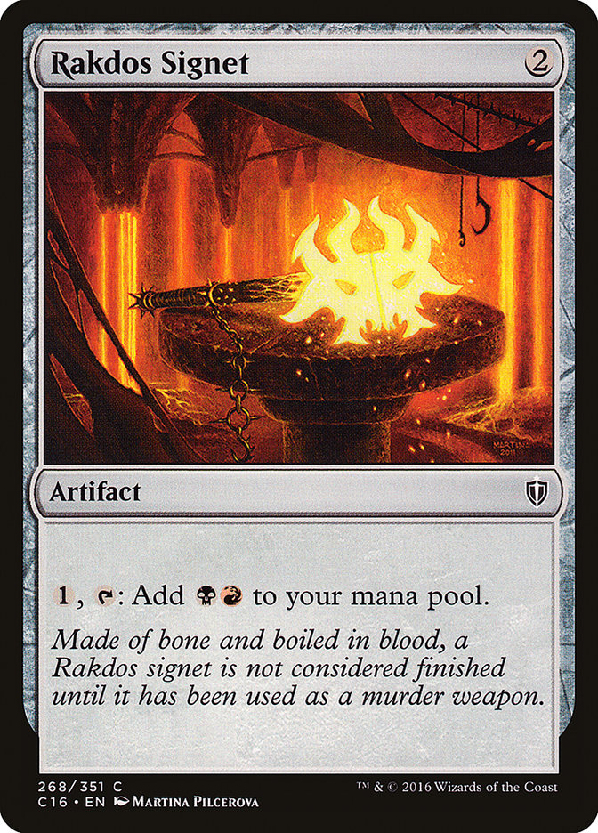 Rakdos Signet [Commander 2016] | Game Haven TX