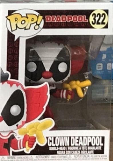 POP Vinyl Figure - Clown Deadpool #322 | Game Haven TX