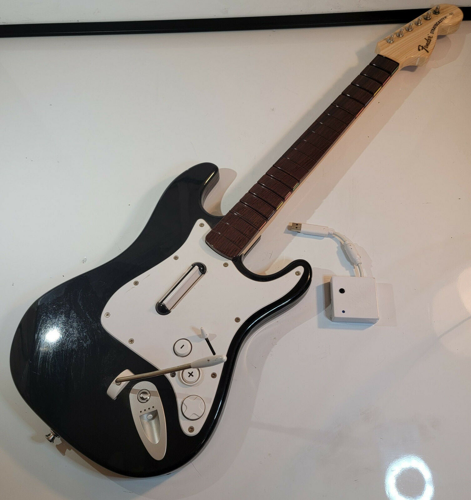 Wii Guitar WITH Dongle (Fender) | Game Haven TX