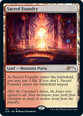 Sacred Foundry [Secret Lair Drop] | Game Haven TX