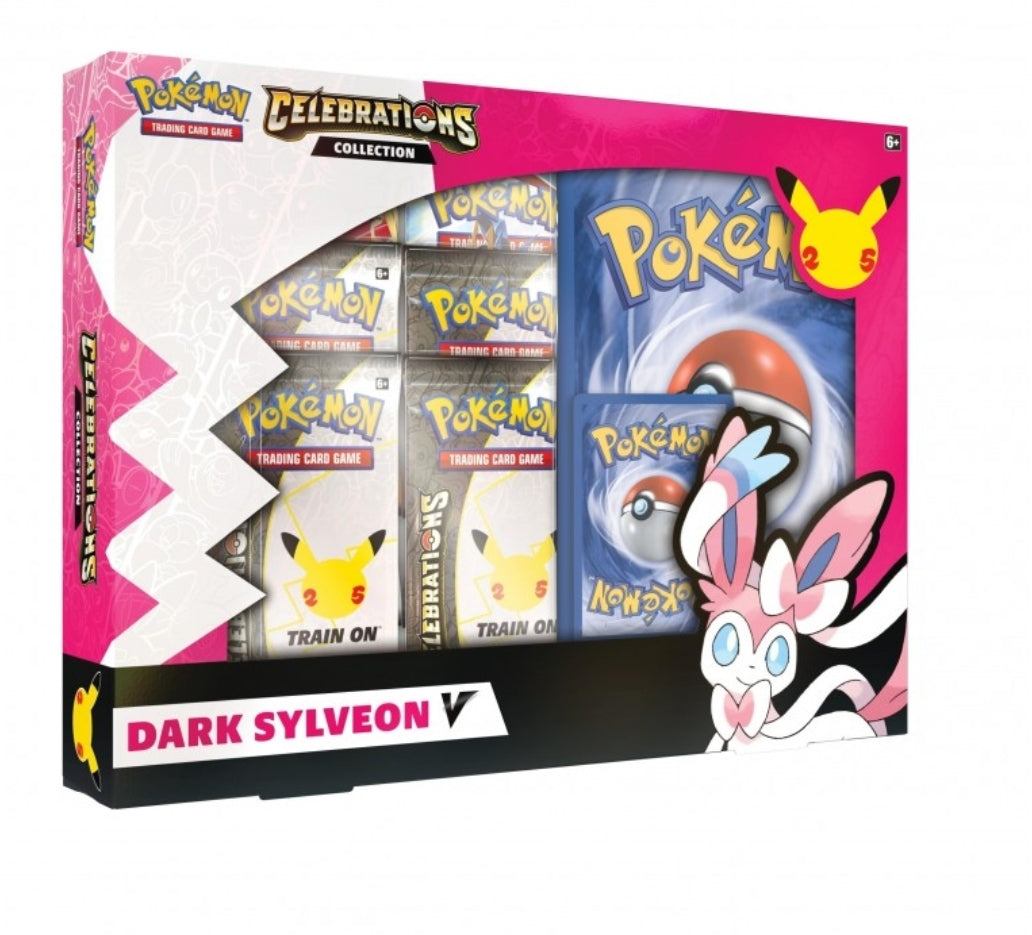 Pokemon Celebrations Collections Dark Sylveon V | Game Haven TX