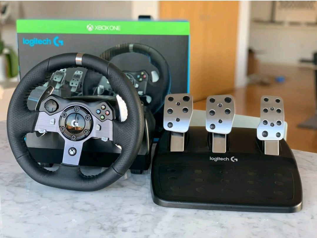 Logitech G920 Driving Force Racing Wheel and Pedals | Game Haven TX