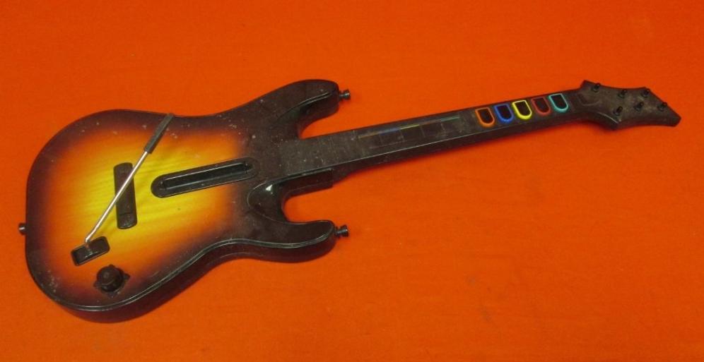 Guitar Hero Wireless PS2 Guitar w/Dongle -Playstation 2 | Game Haven TX