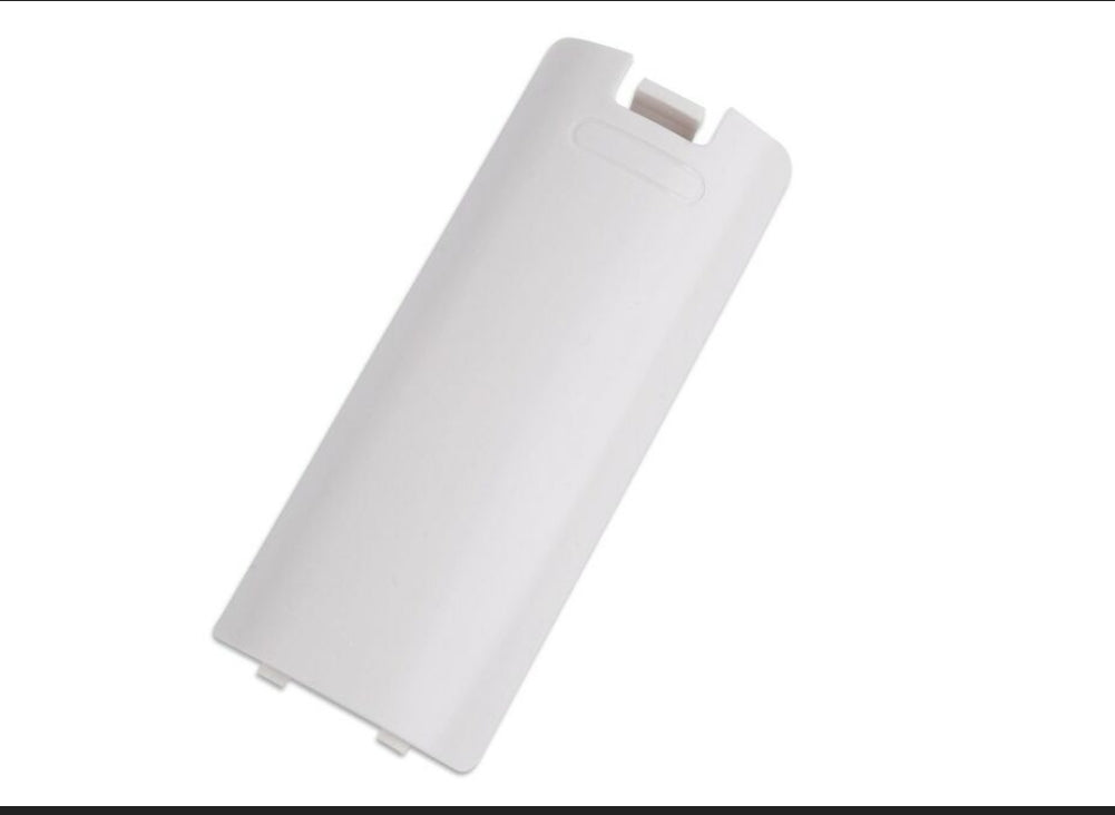 Wii Remote Battery Cover (White) | Game Haven TX