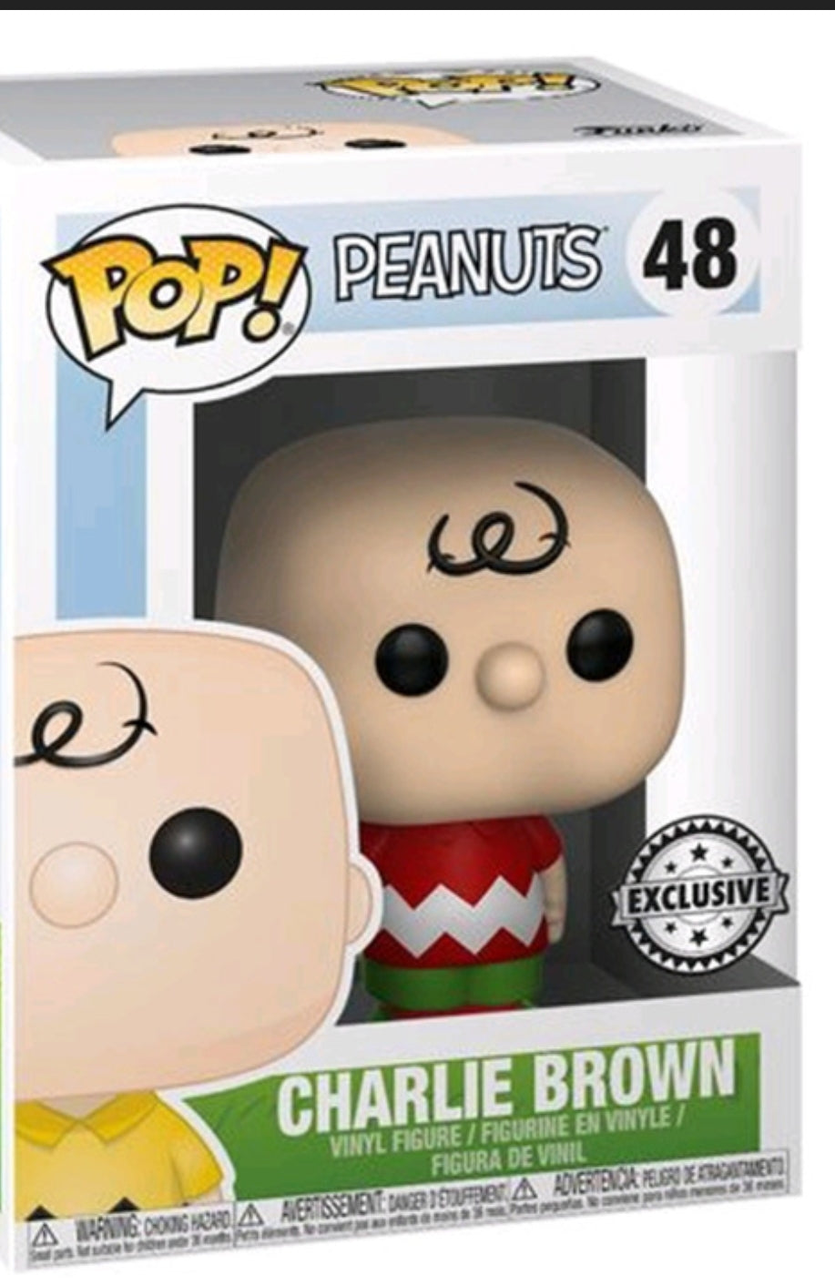 Peanuts #48 Charlie Brown Funco POP | Game Haven TX