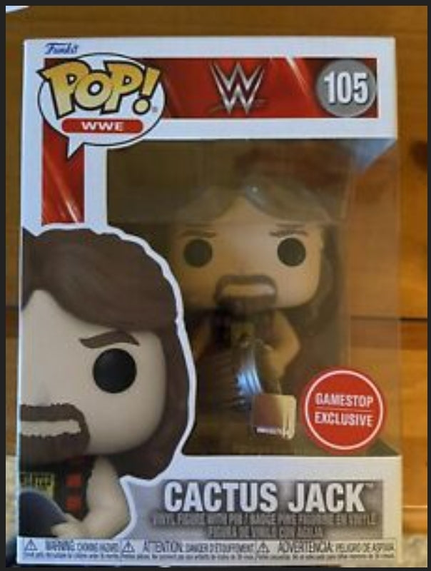 WWE #105 Cactus Jack Funco POP | Game Haven TX